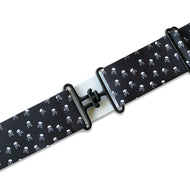Black Skulls Elastic Belt