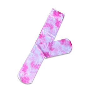 Boot Socks - Pink Tie Dye