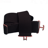 Black + Copper Elastic Belt