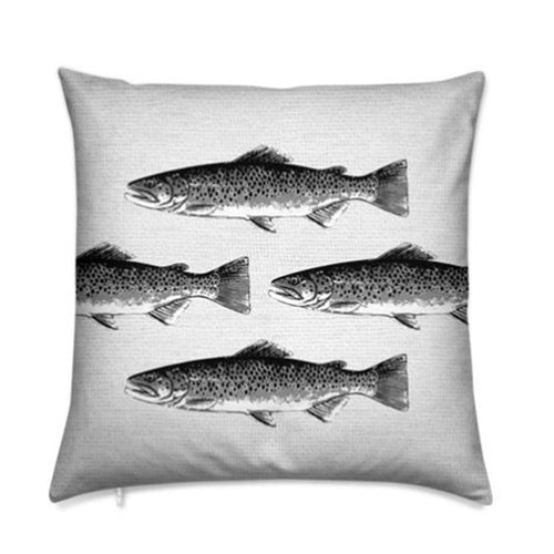 Fly Fishing Pillow | Trout